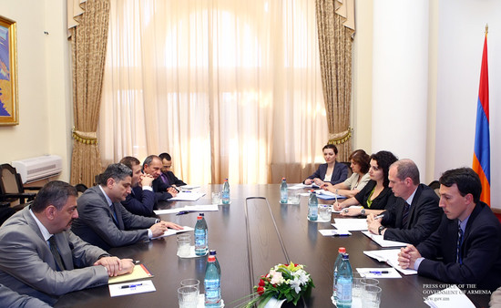 Տիգրան Սարգսյանն ընդունել է ԱՄՀ հայաստանյան առաքելության ղեկավարին