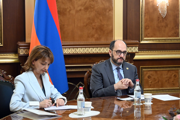 Արայիկ Հարությունյանը հանդիպում է ունեցել ՀՀ-ում ՄԹ դեսպան Ալեքսանդրա Քոուլի հետ