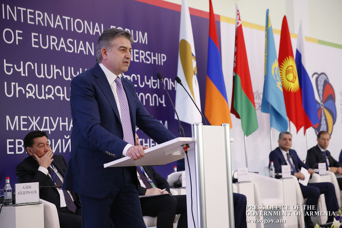 «Մենք ունենք ապրանքաշրջանառության բարձր աճ Եվրասիական տնտեսական միության բոլոր երկրների հետ». վարչապ