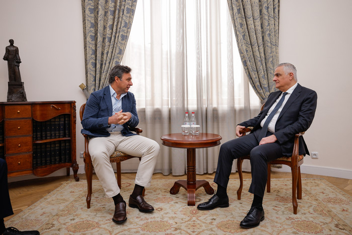 Փոխվարչապետ Մհեր Գրիգորյանն ընդունել է «Կորպորասիոն Ամերիկա օդանավակայաններ» ընկերության գործադիր տն