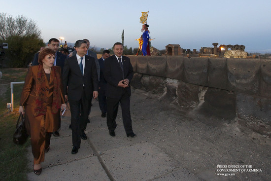 «Զվարթնոց » պատմամշակութային համալիրը համալրվել է նոր նյութերով և ստացել գիշերային գեղավերստական լու