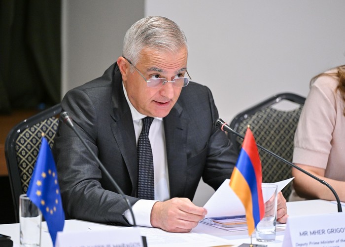 Փոխվարչապետ Մհեր Գրիգորյանը մասնակցել է ԵՄ-Հայաստան քաղհասարակության պլատֆորմի զեկույցի ներկայացմանը