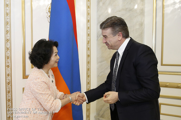 Կարեն Կարապետյանն ընդունել է Տեղեկատվական տեխնոլոգիաների և ծառայությունների համաշխարհային ալյանսի նա