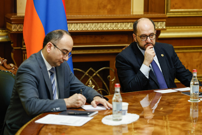 Արայիկ Հարությունյանը հանդիպել է ՄԹ Արևելյան Եվրոպայի և Կենտրոնական Ասիայի վարչության փոխտնօրեն Մարկ
