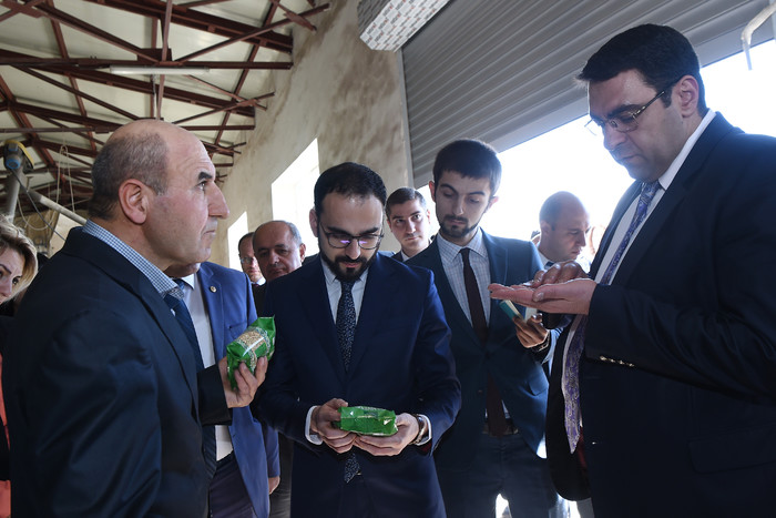 Փոխվարչապետ Տիգրան Ավինյանի գլխավորած պատվիրակությունը աշխատանքային այցով Շիրակի մարզում էր