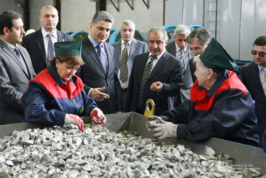 Վարչապետը ծանոթացել է արդյունաբերական ընկերության գործունեությանը և հետագա ծրագրերին