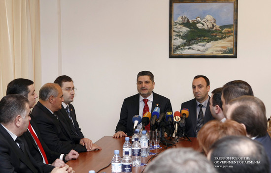 Վարչապետը ներկայացրել է նորանշանակ նախարարներին