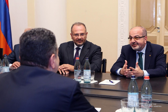 Վարչապետը հանդիպել է Հայ մարմնակրթական ընդհանուր միության կենտրոնական վարչության անդամներին