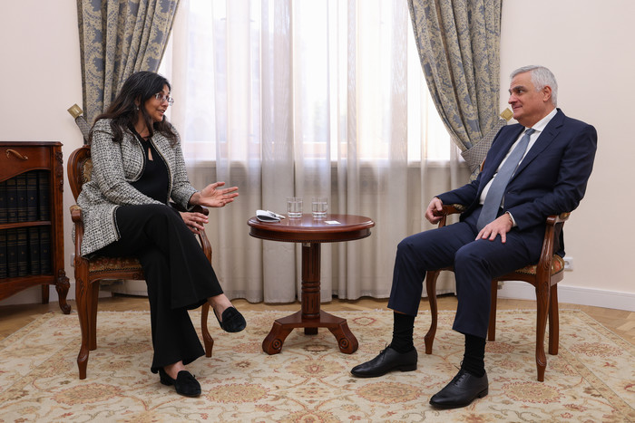 Փոխվարչապետ Մհեր Գրիգորյանն ընդունել է ԱՄՆ Միջազգային զարգացման ֆինանսական կորպորացիայի գործադիր տնօ