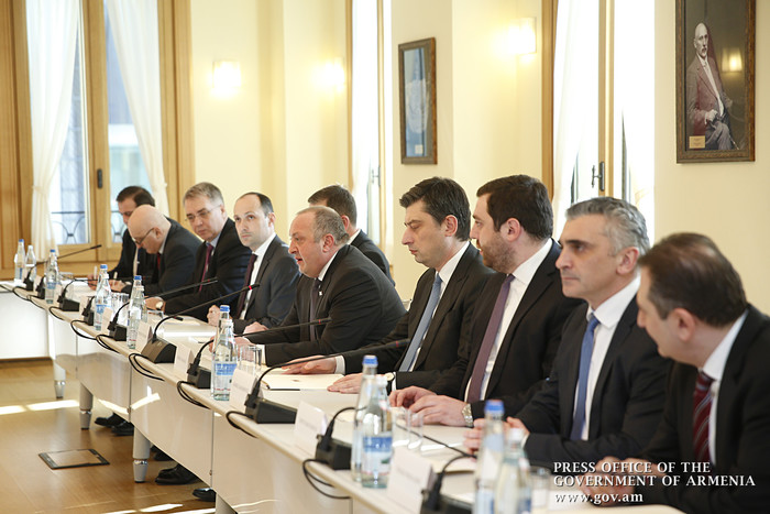 Վարչապետ Կարեն Կարապետյանի  գլխավորած պատվիրակությանն ընդունել է Վրաստանի նախագահ Գիորգի Մարգվելաշվի