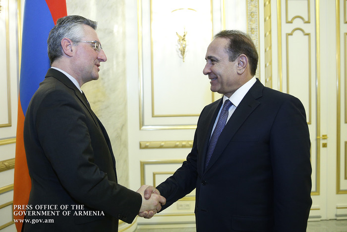 Վարչապետն ընդունել է Եվրոպայի պահպանողականների և ռեֆորմիստների դաշինքի նախագահին