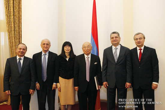 Վարչապետն ընդունել է ՏՏ ոլորտում համաշխարհային ներդրման համար ՀՀ  Նախագահի մրցանակին արժանացած Ցուգի