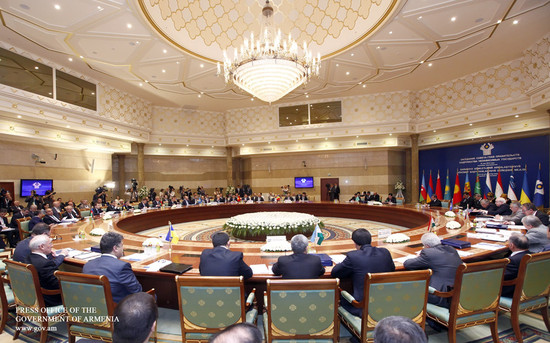 Տեղի է ունեցել ԱՊՀ կառավարությունների ղեկավարների խորհրդի հերթական նիստը
