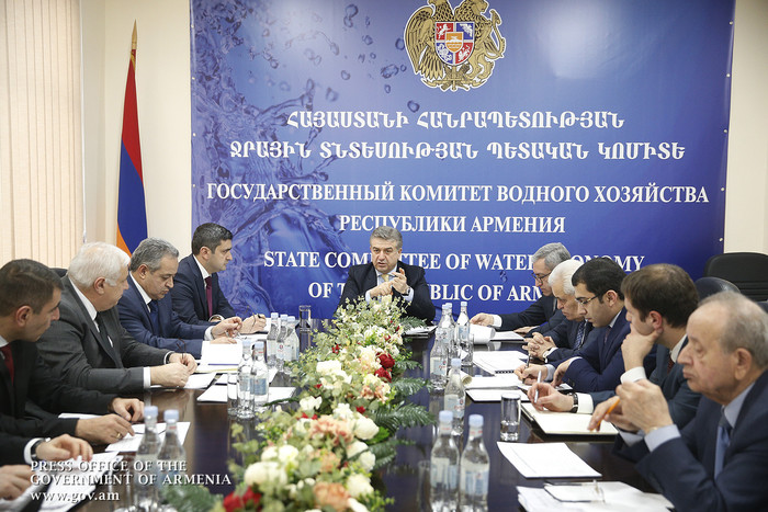 Կարեն Կարապետյանը ծանոթացել է ջրային տնտեսության պետական կոմիտեի գործունեության արդյունքներին