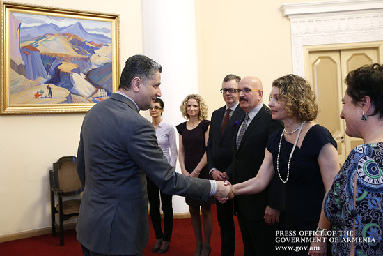 Քննարկվել են ազգային բրենդի մշակման ռազմավարությանը վերաբերող հարցեր