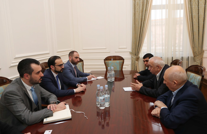 Փոխվարչապետի պաշտոնակատարն ընդունեց «Էկոտեխպրոմ» ընկերության տնօրենին