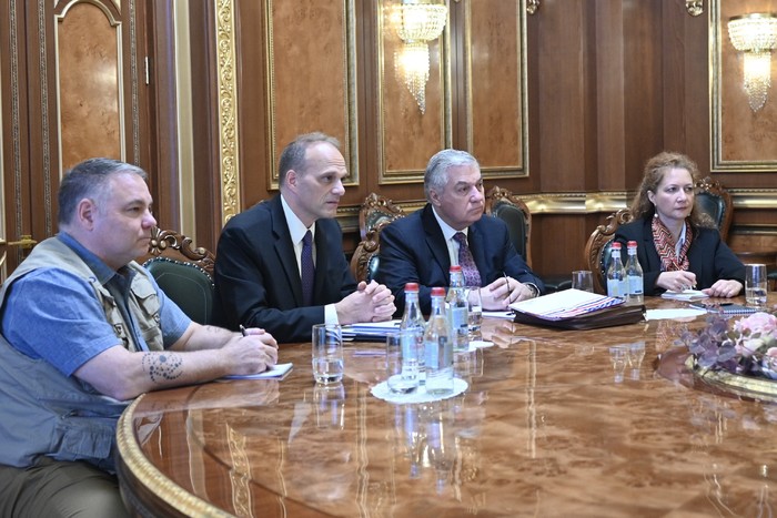 Արայիկ Հարությունյանն ընդունել է ԱՄՆ ՄԶԳ պատվիրակությանը