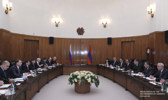Կայացել է հայ-ռուսական միջկառավարական տնտեսական հանձնաժողովի համանախագահների հանդիպումը