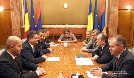 Հայաստանի Հանրապետության վարչապետ Տիգրան Սարգսյանը հանդիպել է Ռումինիայի վարչապետ Էմիլ Բոկին