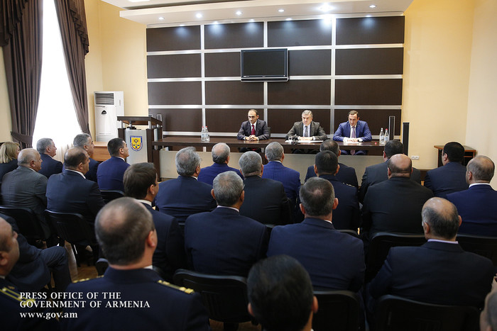 Վարչապետը ՊԵԿ աշխատակազմին է ներկայացրել ՊԵԿ նորանշանակ նախագահ Վարդան Հարությունյանին