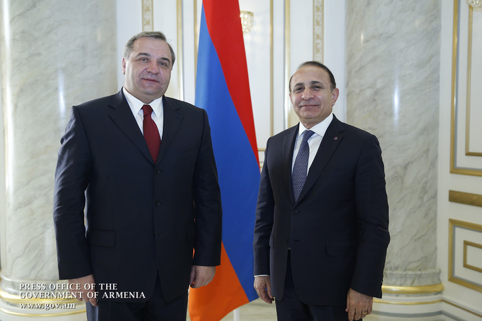 Վարչապետն ընդունել է ՌԴ քաղաքացիական պաշտպանության, արտակարգ իրավիճակների և աղետների հետևանքների վեր