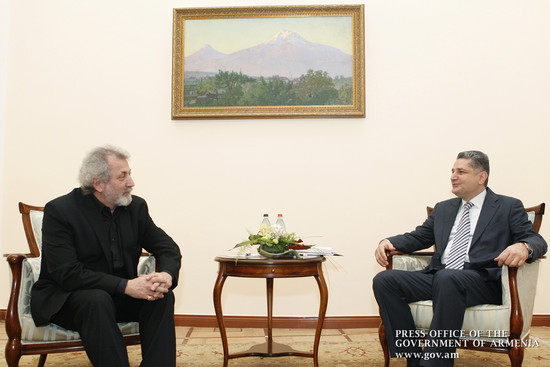 Տիգրան Սարգսյանն ընդունել է Բորիս Էյֆմանին