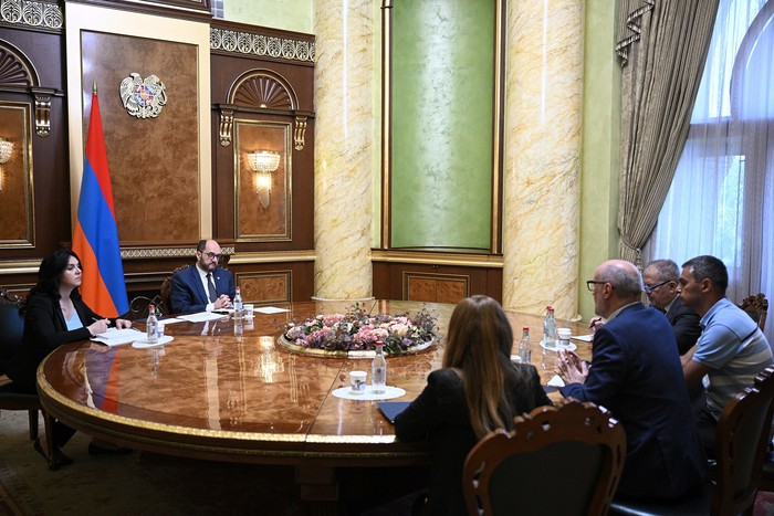 Արայիկ Հարությունյանն ընդունել է «ԱՅ ԷՖ Ի ԷՍ» կազմակերպության հայաստանյան գրասենյակի տնօրեն Ժերոմ Լե