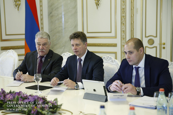 Վարչապետն ընդունել է ՌԴ տրանսպորտի նախարարին