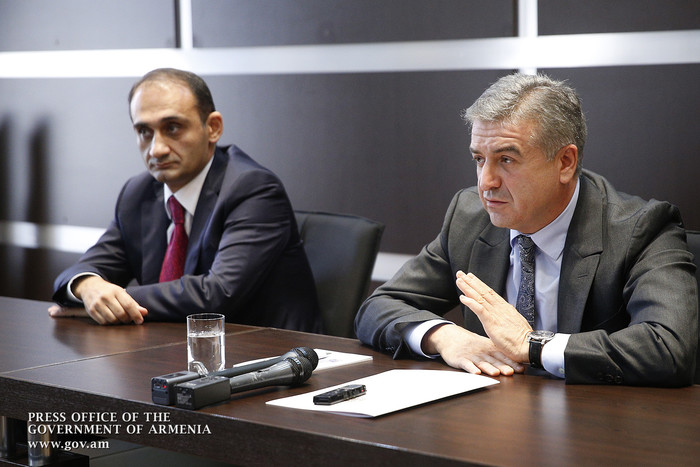 Վարչապետը ՊԵԿ աշխատակազմին է ներկայացրել ՊԵԿ նորանշանակ նախագահ Վարդան Հարությունյանին
