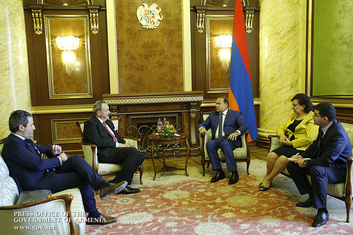 Վարչապետին են ներկայացվել ներդրումային ծրագրեր
