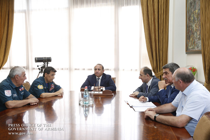 Վարչապետին է ներկայացվել ԱԻՆ նոր մասնաշենքի վերակառուցման աշխատանքների ընթացքը