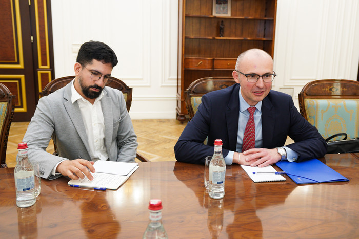 Փոխվարչապետ Տիգրան Խաչատրյանն ընդունել է ԵՆԲ Հարավային Կովկասի տարածաշրջանային ներկայացուցչության ղե