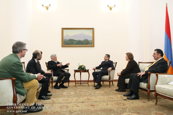 Վարչապետը հանդիպել է հանրահայտ ջութակահար Պինկաս Ցուկերմանին