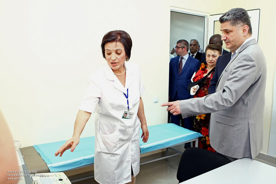 Հանրապետության վարչապետն աշխատանքային այցով Արմավիրի մարզում էր