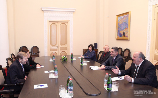 Վարչապետն ընդունել է Եվրոպայի հանդբոլի ֆեդերացիայի նախագահին