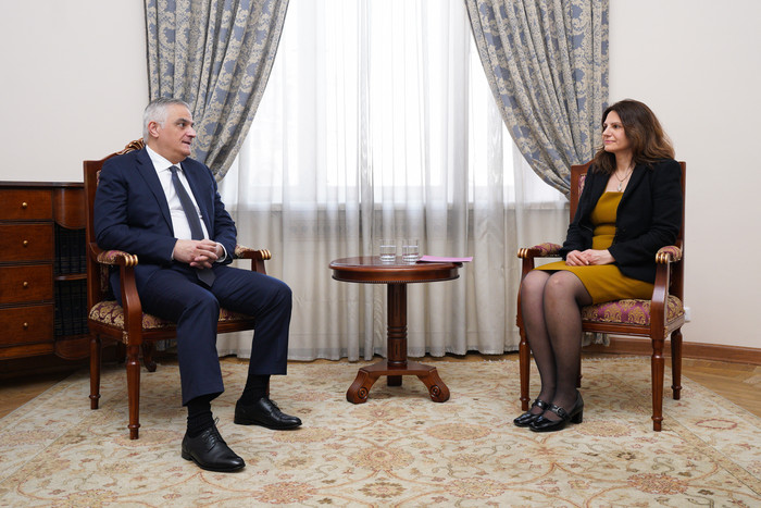 Փոխվարչապետ Մհեր Գրիգորյանն ընդունել է ԱՄՀ հայաստանյան առաքելության պատվիրակության ղեկավարին