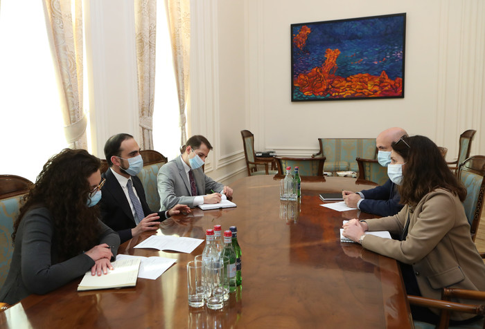 Փոխվարչապետ Տիգրան Ավինյանն ընդունել է ՎԶԵԲ-ի Կովկասյան տարածաշրջանի տնօրենին
