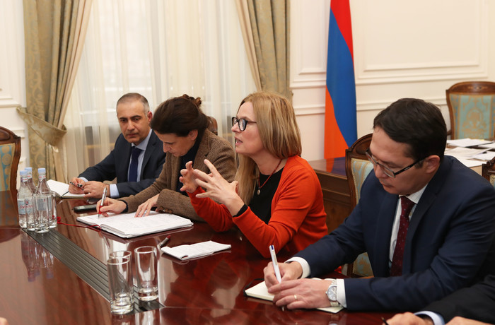 Փոխվարչապետի պաշտոնակատար Տիգրան Ավինյանն ընդունեց Համաշխարհային բանկի Հայաստանի գրասենյակի տնօրենի 