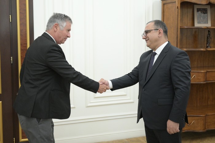 Փոխվարչապետ Տիգրան Խաչատրյանն ընդունել է ԱԶԲ հայաստանյան գրասենյակի  նորանշանակ տնօրենին