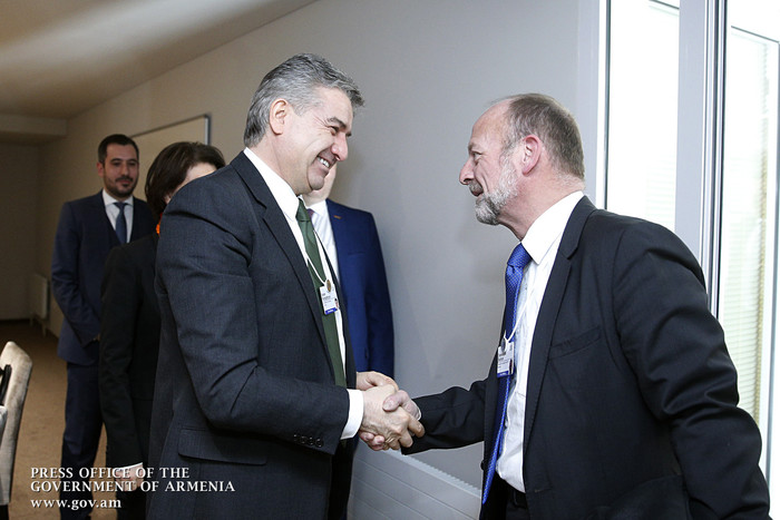 Վարչապետ Կարեն Կարապետյանը հանդիպել է Շվեյցարիայի Ազգային խորհրդի նախագահի հետ