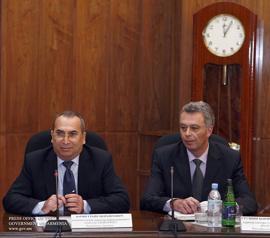 Վարչապետը ընդունել է ԱՊՀ ինֆորմխորհրդի մասնակիցներին