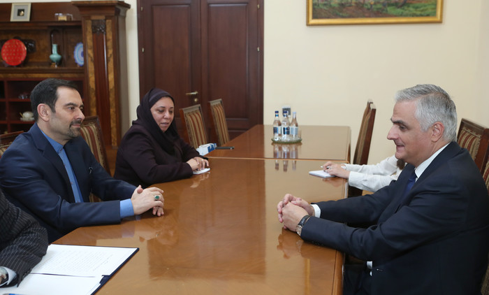 Փոխվարչապետ Մհեր Գրիգորյանն ընդունել է Հայաստանում դիվանագիտական առաքելությունն ավարտող Իրանի դեսպան