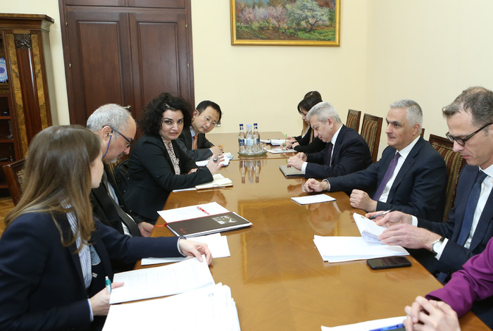 Փոխվարչապետ Մհեր Գրիգորյանն ընդունել է Արժույթի միջազգային հիմնադրամի պատվիրակությանը