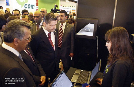 Տիգրան Սարգսյանը մասնակցել է «Դիջիթեք 2010» ցուցահանդեսի բացմանը