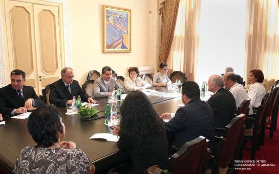 Հանդիպում ԵԽ-ի տեղական ու տարածքային իշխանությունների կոնգրեսի պատվիրակության հետ