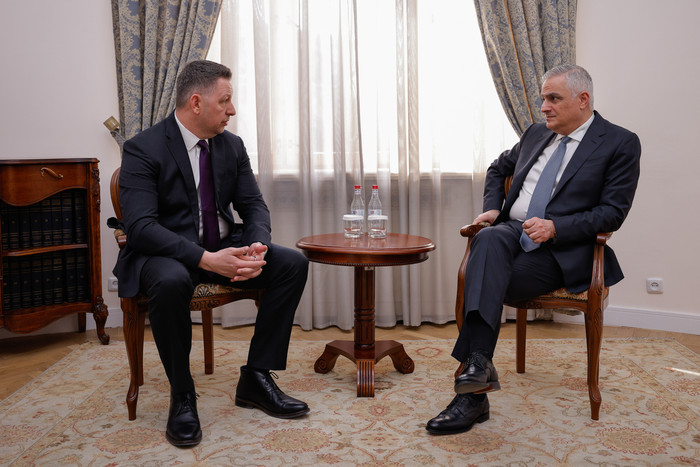 Փոխվարչապետ Մհեր Գրիգորյանն ընդունել է «Վիզ էյր» ընկերության ներկայացուցիչներին
