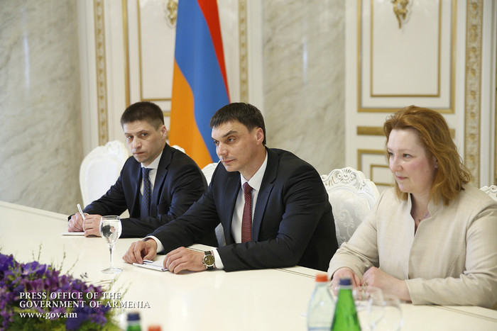 Վարչապետն ընդունել է Բելառուսի հարկերի և վճարների նախարարին