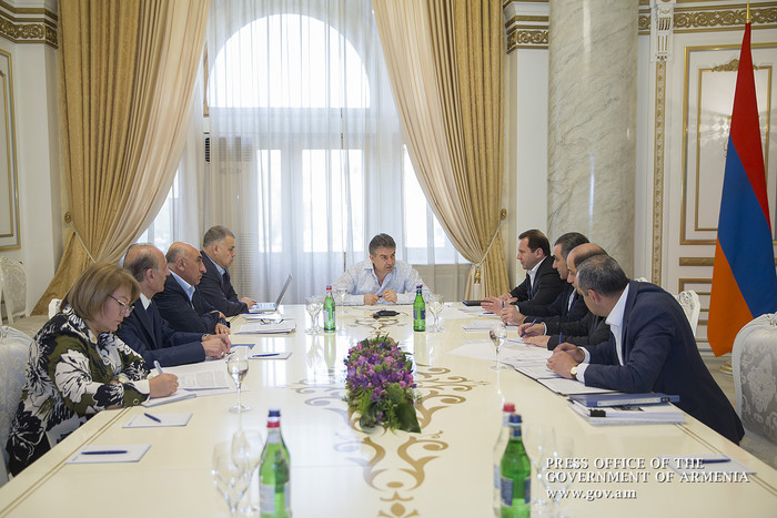 Կառավարությունում քննարկվել են հակակարկտային պաշտպանության արդյունավետության բարձրացմանն առնչվող հար