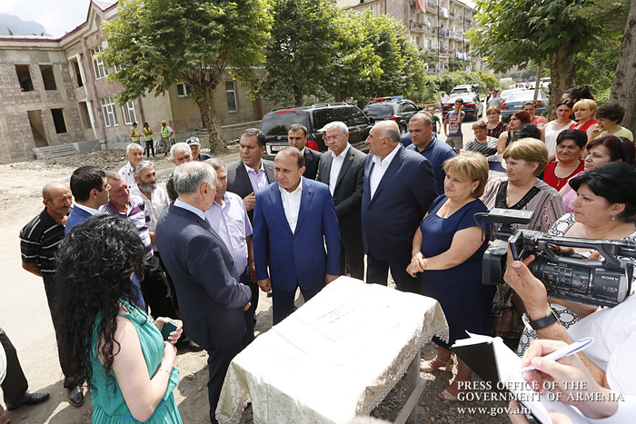 Վարչապետն այցելել է Տավուշի մարզ