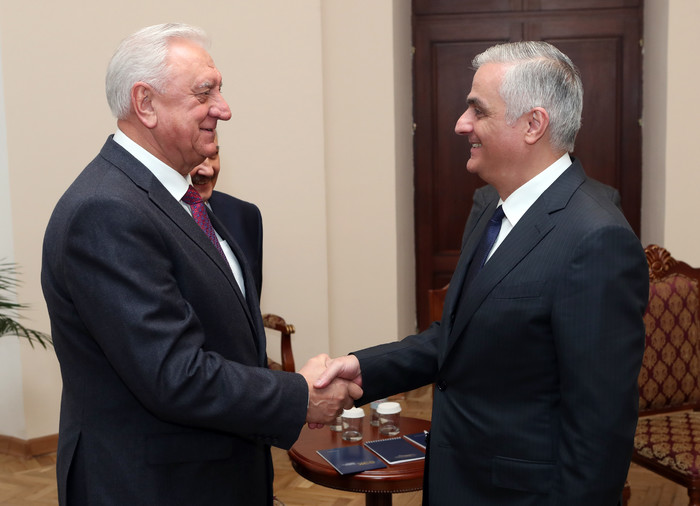 Փոխվարչապետ Մհեր Գրիգորյանն ընդունել է ԵԱՏՀ Կոլեգիայի նորանշանակ նախագահին